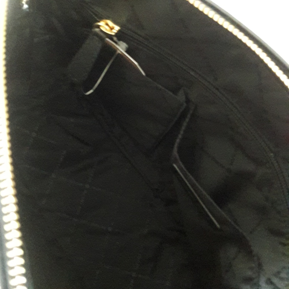 NWT MICHAEL KORS LEATHER CINDY LG DOME SATCHEL - Picture 4 of 7